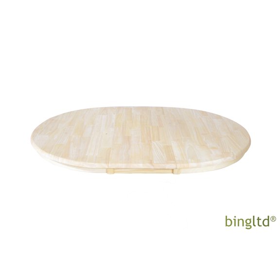 BingLTD - 36" L x 36" W Round Butterfly Table top (TT3603-FLY-RW-UNF)