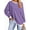 Purple, variant on Fantaslook Color Block Sweatshirts for Women Crewneck Long Sleeve Oversized Pullover Tops Casual Fall Outfits
