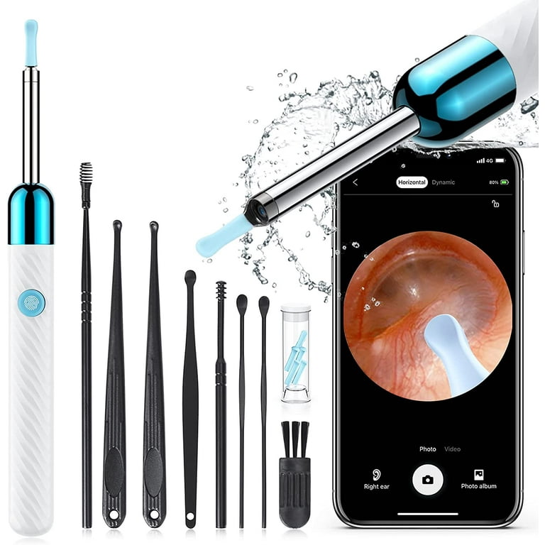 Ear Wax Removal Tool Ear Cleaner With Camera,Ear Wax Remover Tool  Rechargeable Earwax Removal Kit, For Kids Adults Otoscope, WIFI Ear  Cleaning With Ca