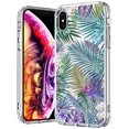 thumbnail image 1 of MOSNOVO Tropical iPhone Xs MAX Case, Tropical Palm Tree Leaves Pattern Printed Clear Design Transparent Back, 1 of 5