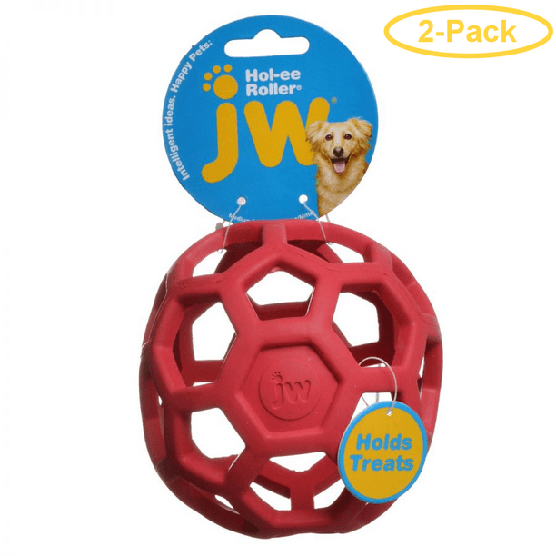 JW Pet Holee Roller Rubber Dog Toy Assorted Medium (5 Diameter 1