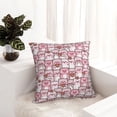 thumbnail image 6 of Pofeuu Kawaii Pig Print Double-sided plush pillowcase Square Throw Pillow Covers Pillows Cover for Living Room Bedroom Sofa Couch Cushion Cover（No pillow core）-16"x16", 6 of 7