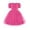 Hot Pink, variant on Arshiner Toddler Girls Party Dress Formal Church Short Sleeve Tutu Tulle Summer Girl Dresses