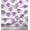 Purple, variant on Soimoi Polyester Crepe Fabric Tree Block Print Sewing Fabric Yard 42 Inch Wide