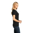 thumbnail image 3 of District Made Ladies Perfect Weight Crew Tee-L (Jet Black), 3 of 6