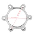 thumbnail image 4 of Adaptateur de Rotor de Frein de Moyeu de Vélo, Moyeux Filetés de Roue Libre de Vélo Disque Alliage d'Aluminium Adaptateur de Rotor de Frein Pièce de Rechange, 4 of 8