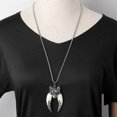 thumbnail image 5 of Retro Creative Design Domineering Imitation Wolf Tooth Pendant Necklace Suitable for Men s Punk Motorcycle Jewelry Gift, 5 of 5