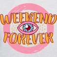 thumbnail image 3 of CafePress - Retro 80S Weekend Forever Sweatshirt - Pullover Hoodie, Hooded Sweatshirt, 3 of 4