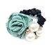 thumbnail image 4 of 4 Uds. De cuerdas para el cabello con perlas a la moda, lazos para el cabello con diamantes de imitación y flores rosas, banda de goma para joyería, cuerda para el cabello con perlas a la mo, 4 of 5