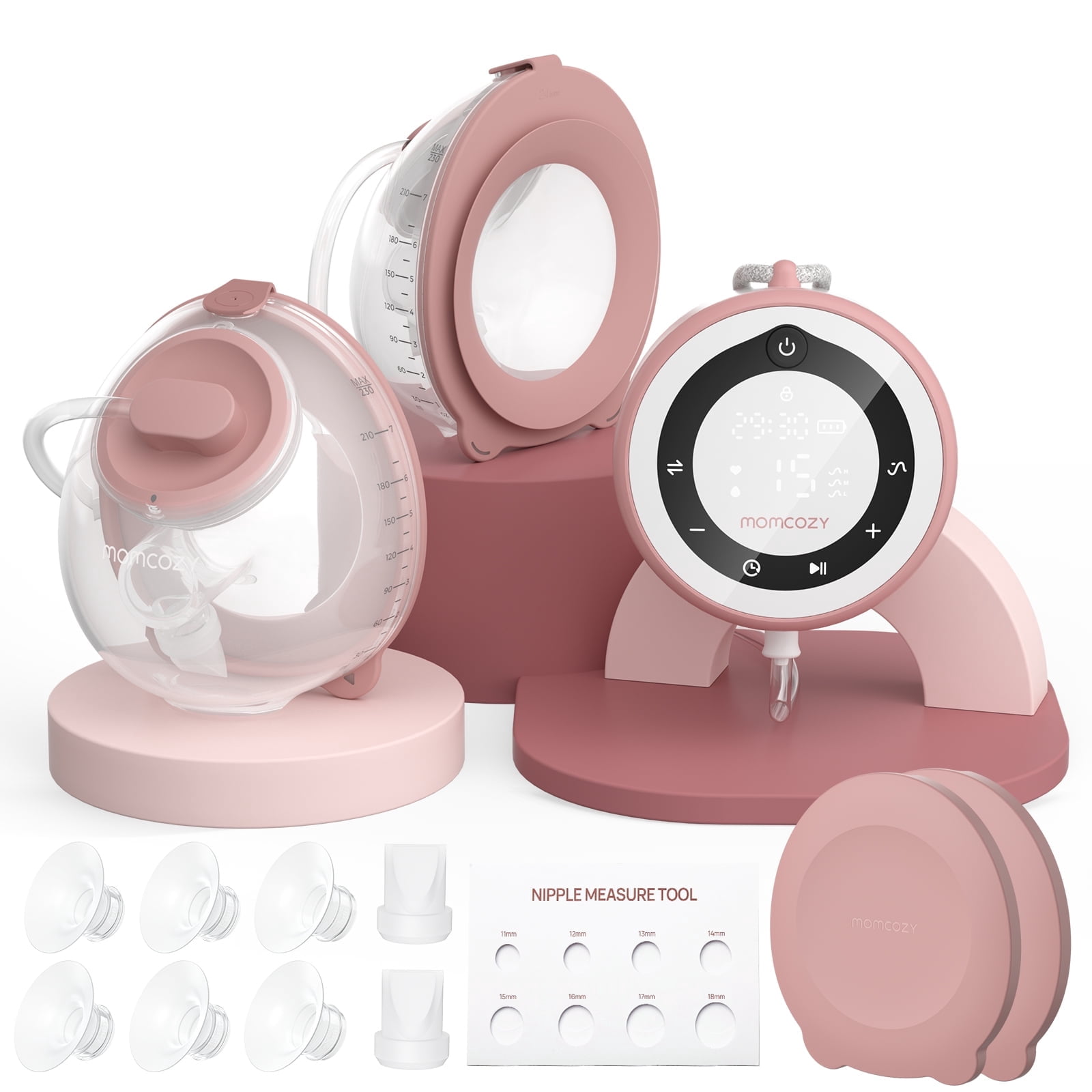 Momcozy S12 Pinky Pro Electric Hands Free Breast Pump Wearable