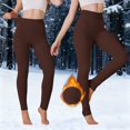 thumbnail image 2 of Winter Thermal Lined Leggings With Grip Stirrup For Everyday Wear Comfort And Warmth In Cold Weather, 2 of 6