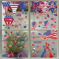 thumbnail image 3 of CCOCC 4Th of July Decorations Patriotic Window Clings-7 Sheets American Flag Star Window Decal for Glass Windows Stickers for Usa Fourth of July Independence Day Memorial Day Decor Party Supplies, 3 of 7