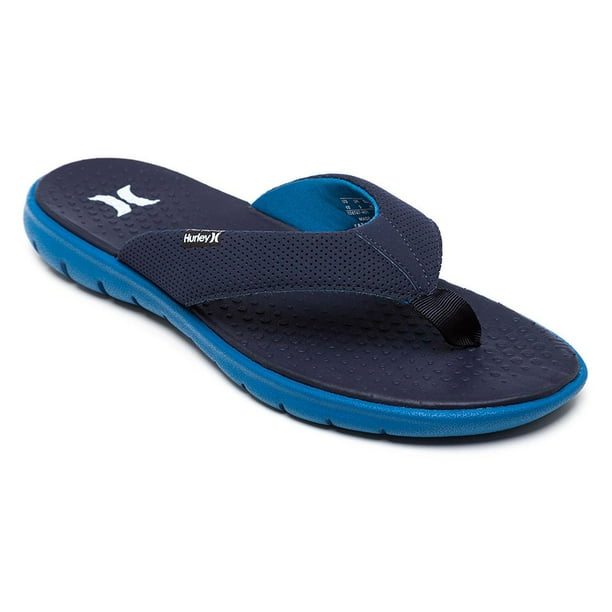 Hurley Men's Flex 2.0 Flip Flop Sandals (8, Obsidian)