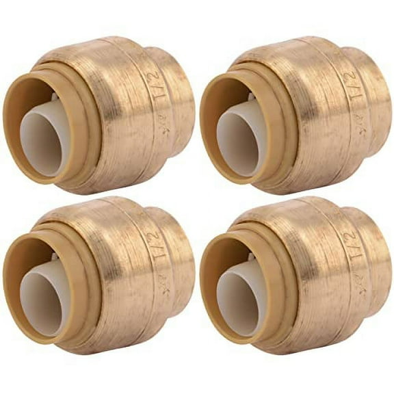 Sharkbite 1/2" Push To Connect Brass End Cap
