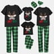 thumbnail image 3 of Pijamas familiares a juego de Navidad, conjuntos de pijamas negros de ciervo de julio en julio, 3 of 3