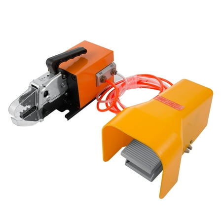 Hose Crimping Machines BestEquip Pneumatic Crimping Tool AM-10 Pneumatic Air Powered Wire Terminal Crimping Machine Crimping Up to 16mm2 Pneumatic Crimper ()