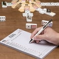 60-Sheet Score Game Dominoes Accessory - Mexican Train and Chicken Foot ...