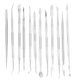 thumbnail image 1 of Herramientas de escultura de arcilla de acero inoxidable Zhivalor 12 piezas, 1 of 8