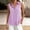 Light Violet, variant on GZWYHT Women's Sleeveless Button Down Shirts Wrinkle Free Solid Business Casual Blouses for Women Office Work Tops Button Up Office Clothes Green L