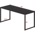 thumbnail image 3 of UTAH-Mission 55-Inch Home Office Computer Desk, 140 x 60 cm, Black, 3 of 4