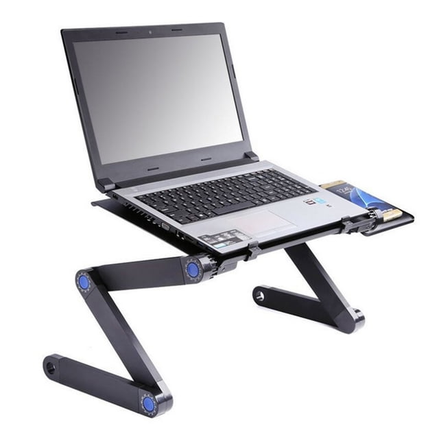 Table d'Ordinateur Portable Réglable Pliant Bureau d'Ordinateur Portable Table d'Ordinateur Portable