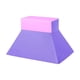 thumbnail image 1 of Tabla de equilibrio para porristas, soporte para entrenamiento de acrobacias, tabla de equilibrio atlética versátil, fuerza central para ejercicios de rosa púrpura, 1 of 5