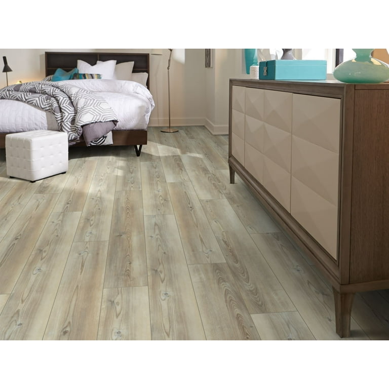 【新品同様】TERRYWOOD Wildwoods 7 in. x 48 in. Slate Pine, Luxury Vinyl Plank