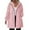 Pink, variant on Women's Plus Size Long Waterproof Rain Jacket, Lightweight Hooded Windbreaker, Casual Outdoor Hiking Coat, Foldable Raincoat for Travel, All Season Rainwear, Packable Rain Jacket Red XXL