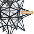 thumbnail image 2 of 16 Inch Modern Star Pendant Light Boho Black Hanging Pendant Light, 2 of 6