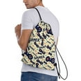 thumbnail image 3 of Kdxio Game Controller Print Drawstring Backpack Bag,Waterproof Draw String Back Sack, Gym Drawstring Bags Swim Bag For Unisex, 3 of 9