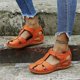thumbnail image 5 of Moda Mujer Slide Hollow Out Sandalias cómodas Slope Heel Beach Casual Shoes Wmkox8yii  sa594, 5 of 9