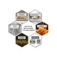 thumbnail image 4 of Microondas industrial digital Rhino, 1000W de potencia, 0.9 pies cúbicos, acero Inoxidable, alta eficiencia y seguridad, HOMIC-09D, 4 of 12