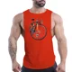 thumbnail image 3 of Ropa de gimnasio para hombre, camiseta sin mangas transpirable para las cuatro estaciones, camiseta sin mangas para baloncesto, moda para exteriores, ocio, secado rápido, Y2k Sport Fnaf, 3 of 5