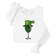 thumbnail image 5 of TaTaai Womens St Patricks Day Sweatshirt Long Sleeve Crewneck Casual Loose Fit Pullover Top Celtic Knot Print Holiday Wear Gift, 5 of 5