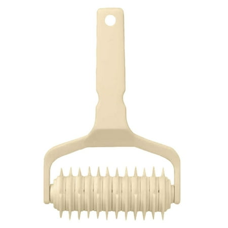 

Pizza Rolling Pin Punch Pastry Roller Pin Biscuit Dough Pie Hole Embossing Dough Roller Lattice Craft Baking Cooking Tool