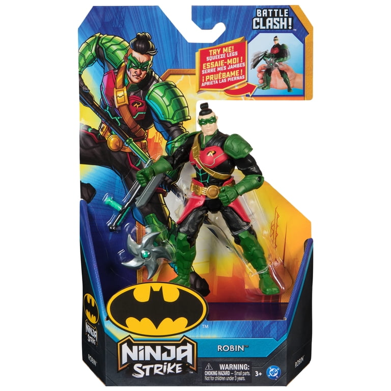 DC Comics, Batman Battle Clash 6-inch Ninja Strike Robin Action