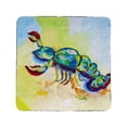 thumbnail image 1 of Betsy Drake CT1137 Colorful Lobster Coaster - Set of 4, 1 of 1