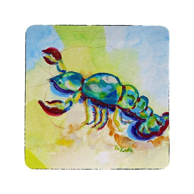 Betsy Drake CT1137 Coloré Coaster Homard - Ensemble de 4