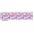 thumbnail image 3 of Ambesonne Purple Fabric by the Yard Upholstery, Watercolor Flower Art, 1 Yard, Blue Pink, 3 of 5