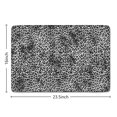 thumbnail image 5 of Black and Tan Leopard Print Flannel Non Slip Door Rugs,Washable Door Mats Indoor,Decorative Door Mats,Dirt-Resistant and Absorbent Doormat for Entrance,Bedroom,Kitchen,Bathroom,23.5x16in(60x40cm), 5 of 5