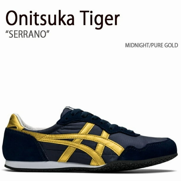 Onitsuka & Tiger SERRANO 1183B400.400 MIDNIGHT/PURE GOLD men's woman shoes sneaker