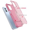 thumbnail image 4 of For Motorola Moto G Power/G 5G 2023 Case, Sturdy Phone Case for Moto G Power/G 5G 2023 6.5 inch ,Tekcoo Shockproof Heavy Duty Armor Hard Plastic & Rubber Rugged Bumper 2-in-1 Case Cover -Pink, 4 of 9