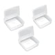 thumbnail image 1 of Contenedor de queso con tapa abatible, caja de almacenamiento de alimentos de PP transparente, transparente, para nevera, 3 uds., 1 of 5