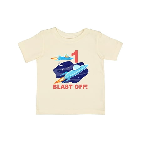 

Inktastic Outer Space 1st Birthday Gift Baby Boy or Baby Girl T-Shirt