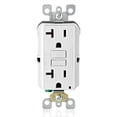 thumbnail image 3 of Leviton M22-GFNT2-03W 20 Amp White GFCI Receptacle 3 Count, 3 of 4