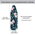 thumbnail image 5 of Kuiaobaty Ironing Board Cover Table Top Home Decoration Non Stick Scorch and Stain Resistant Iron Dust Cover Standard Size 15 x 54 Inch Home Decor, Camellia Flower Leaf Pattern, 5 of 5