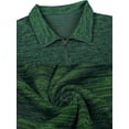 thumbnail image 4 of Sudadera con capucha para mujer Sudadera con capucha de color sólido Manga larga Cuello con cremallera Top suelto informal de otoño, Verde, S Eigraketly AP003716-06, 4 of 7