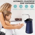 thumbnail image 2 of Automatic Soap Dispenser, 500ml Automatic Soap Dispenser Usb Charging With Sensor Soap Dispenser (gels, Blue), 2 of 5