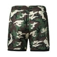 thumbnail image 6 of Caqnni Mens Cotton Casual Lounge Shorts Pockets Jogger Athletic Workout Gym Sweat Shorts(Khaki,L), 6 of 8
