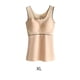 thumbnail image 5 of Minnieouse Ropa interior térmica de invierno para mujer, Top de alta elasticidad para mantener el calor, chaleco básico adelgazante informal, accesorio de Camisetas sin mangas Color de piel XL Minnieouse AP013374-06, 5 of 6